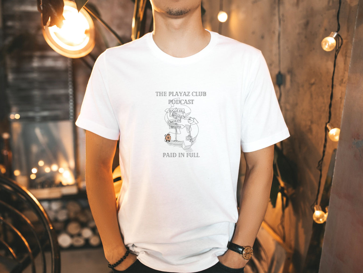 The Puzzled Profit T-shirt – The Playaz Club Podcast Studio Tees Collection - Cash Confusion Tee