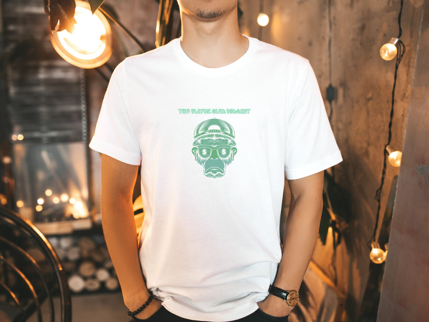 Dolla' Bills T-shirt - The Playaz Club Podcast Studio Tees Collection - Graffiti Cash Tee