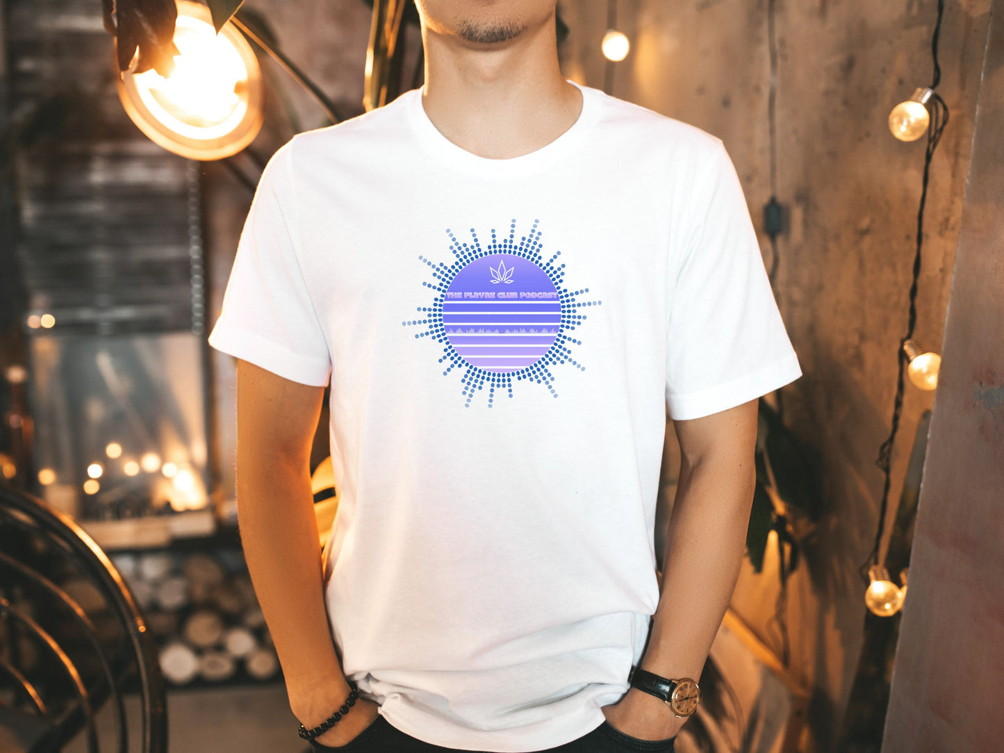 Groovin' Frequencies T-shirt– The Playaz Club Podcast Studio Tee Collection – EQ Sound Tee