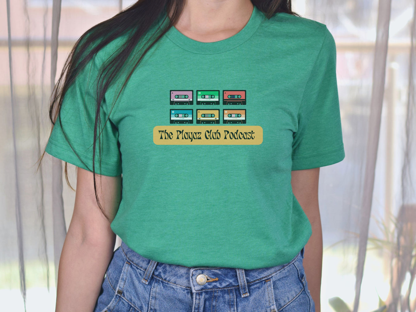 Lost Tapes T-shirt – The Playaz Club Podcast Retro collection – Cassette Vibe