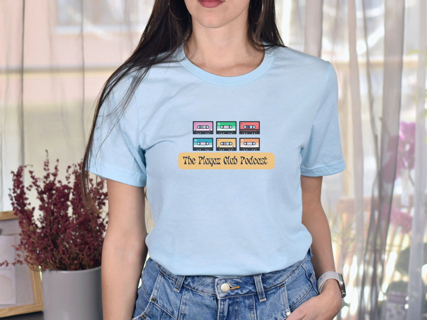 Lost Tapes T-shirt – The Playaz Club Podcast Retro collection – Cassette Vibe