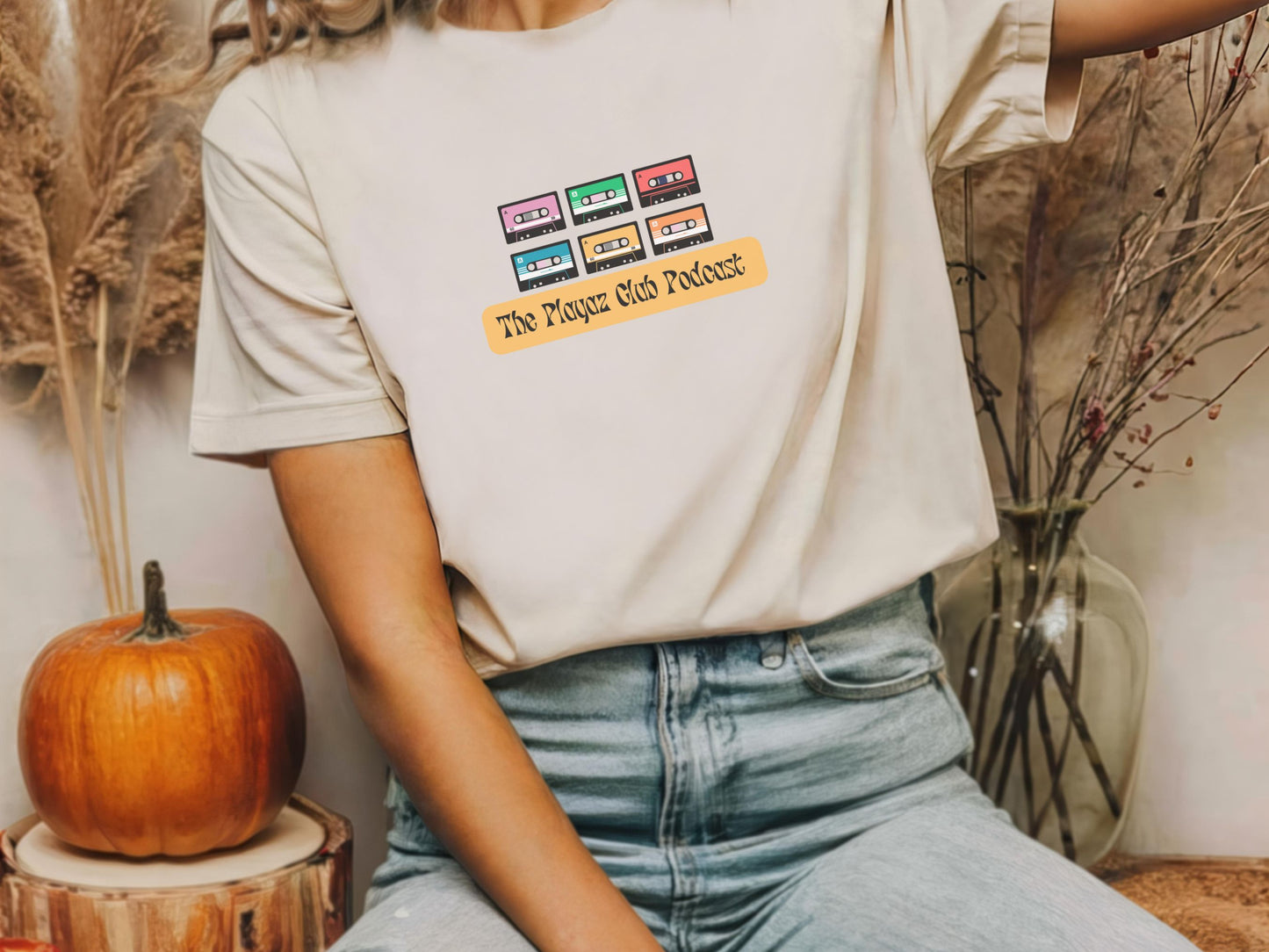 Lost Tapes T-shirt – The Playaz Club Podcast Retro collection – Cassette Vibe