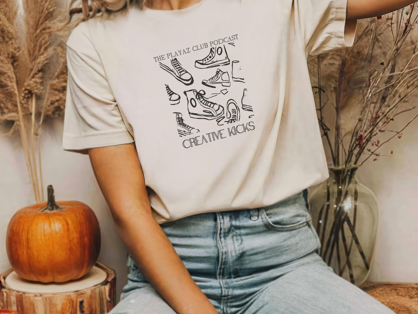 Walk of Art T-shirt – The Playaz Club Podcast Studio Tee Collection – Kickstart Creativity Tee