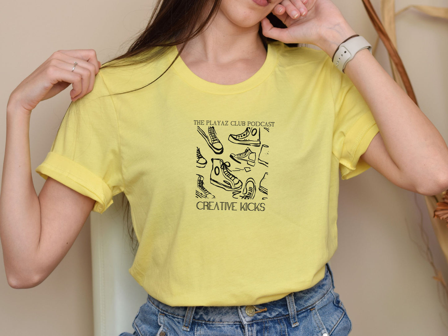 Walk of Art T-shirt – The Playaz Club Podcast Studio Tee Collection – Kickstart Creativity Tee