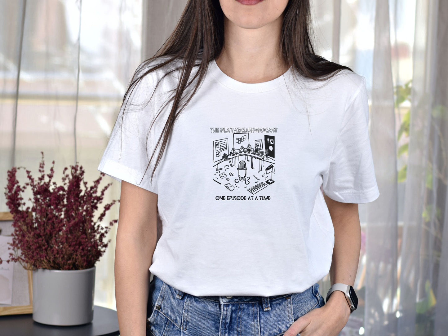 Episode by Episode T-shirt – The Playaz Club Podcast Studio Tee Collection - Podcast Progression Tee