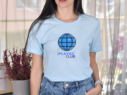 Digital Earthlight T-shirt – The Playaz Club Podcast Retro Collection – Digital Planet Tee