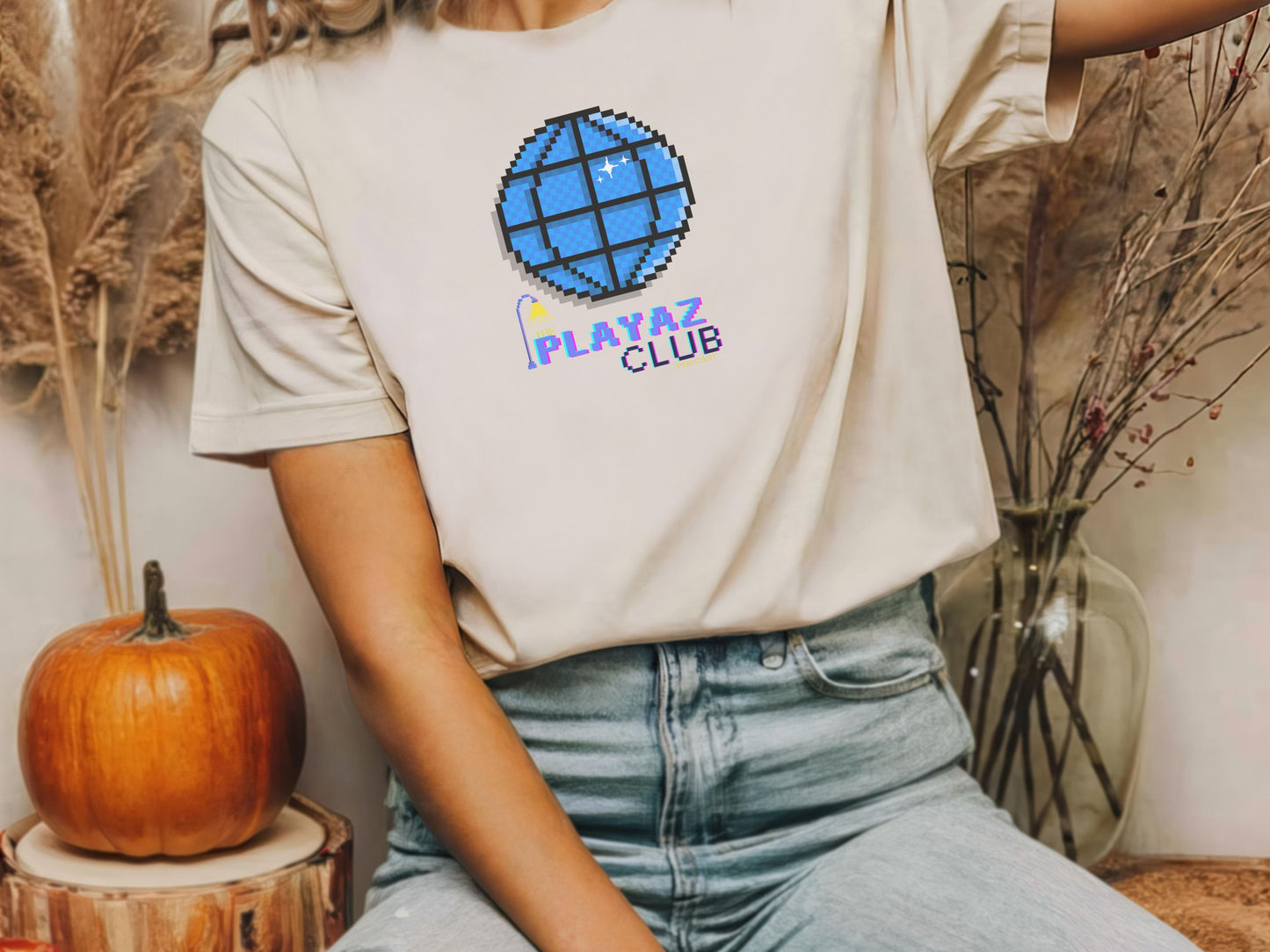 Digital Earthlight T-shirt – The Playaz Club Podcast Retro Collection – Digital Planet Tee