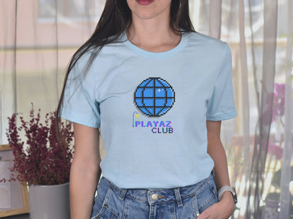 Digital Earthlight T-shirt – The Playaz Club Podcast Retro Collection – Digital Planet Tee