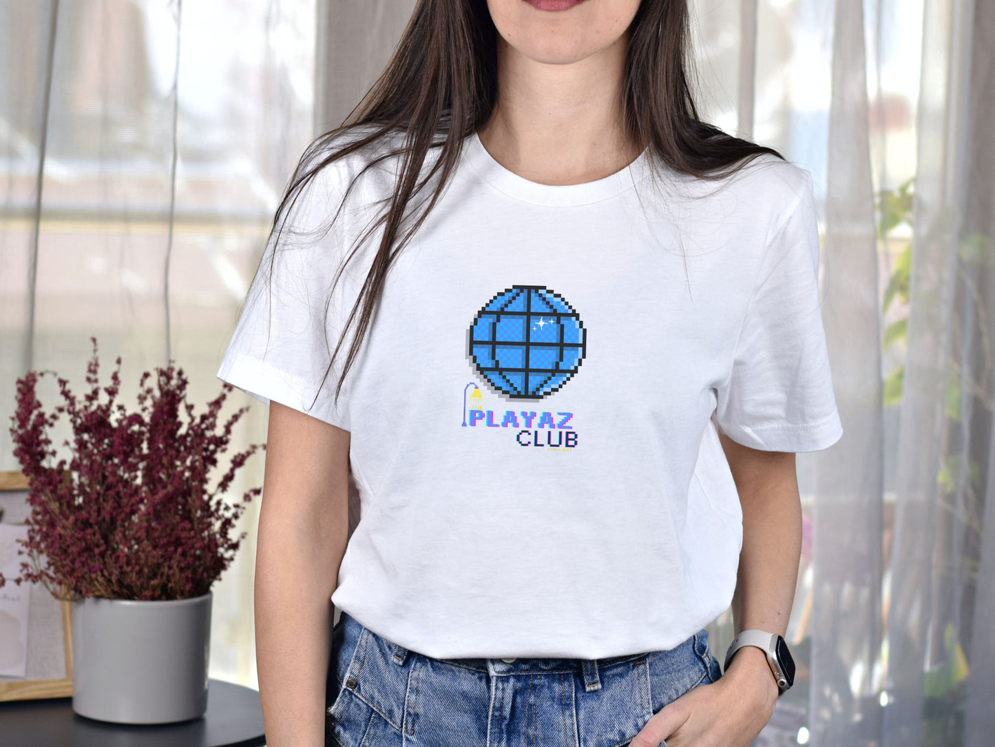 Digital Earthlight T-shirt – The Playaz Club Podcast Retro Collection – Digital Planet Tee